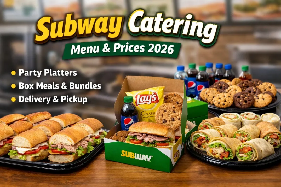 Subway Catering Menu
