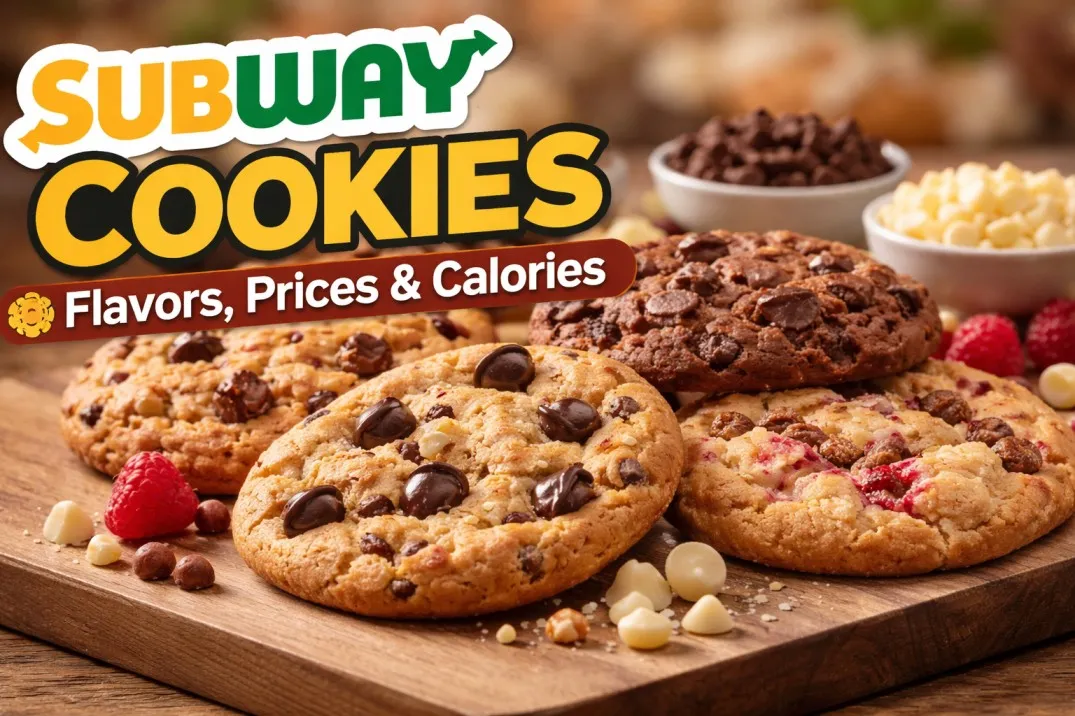 Subway Cookies Menu With Prices Calories Flavors 2026