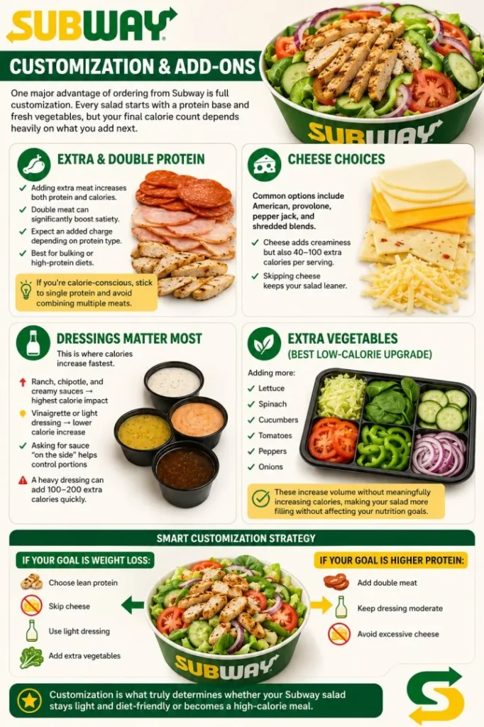 Subway salad customization guide