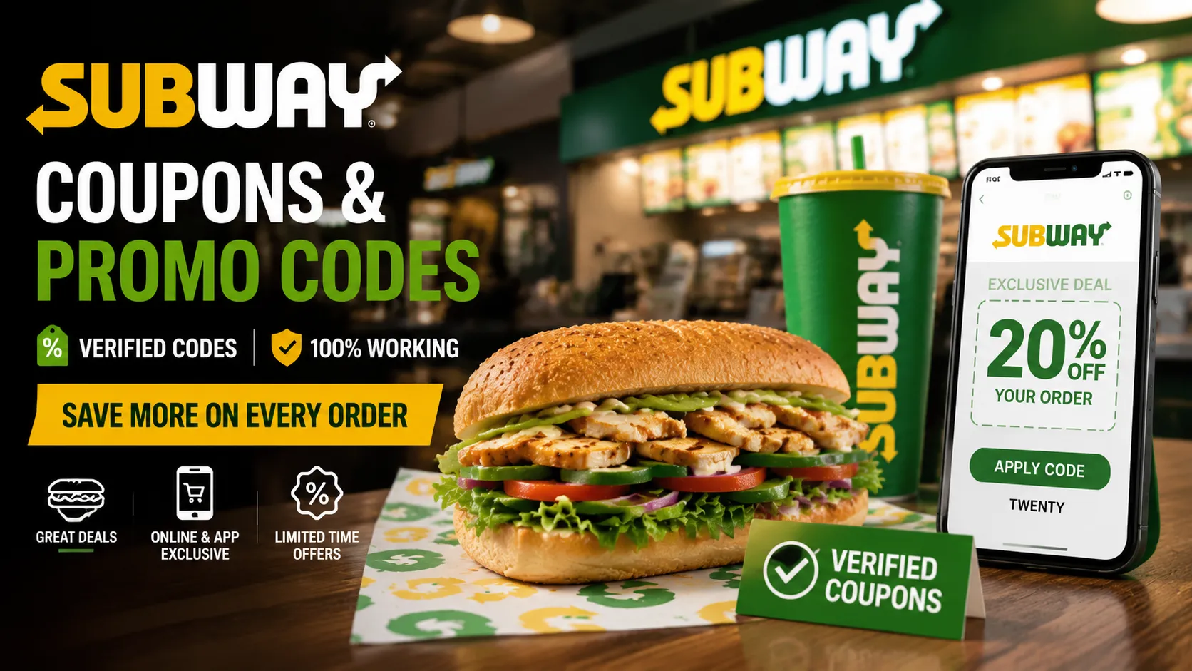 Subway coupons