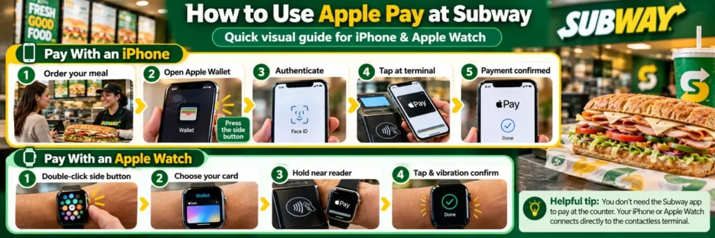 How to Use Apple Pay at Subway